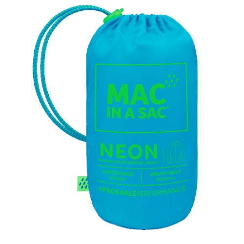 Αδιάβροχο MAC IN A SAC Origin 2 - νέον μπλε