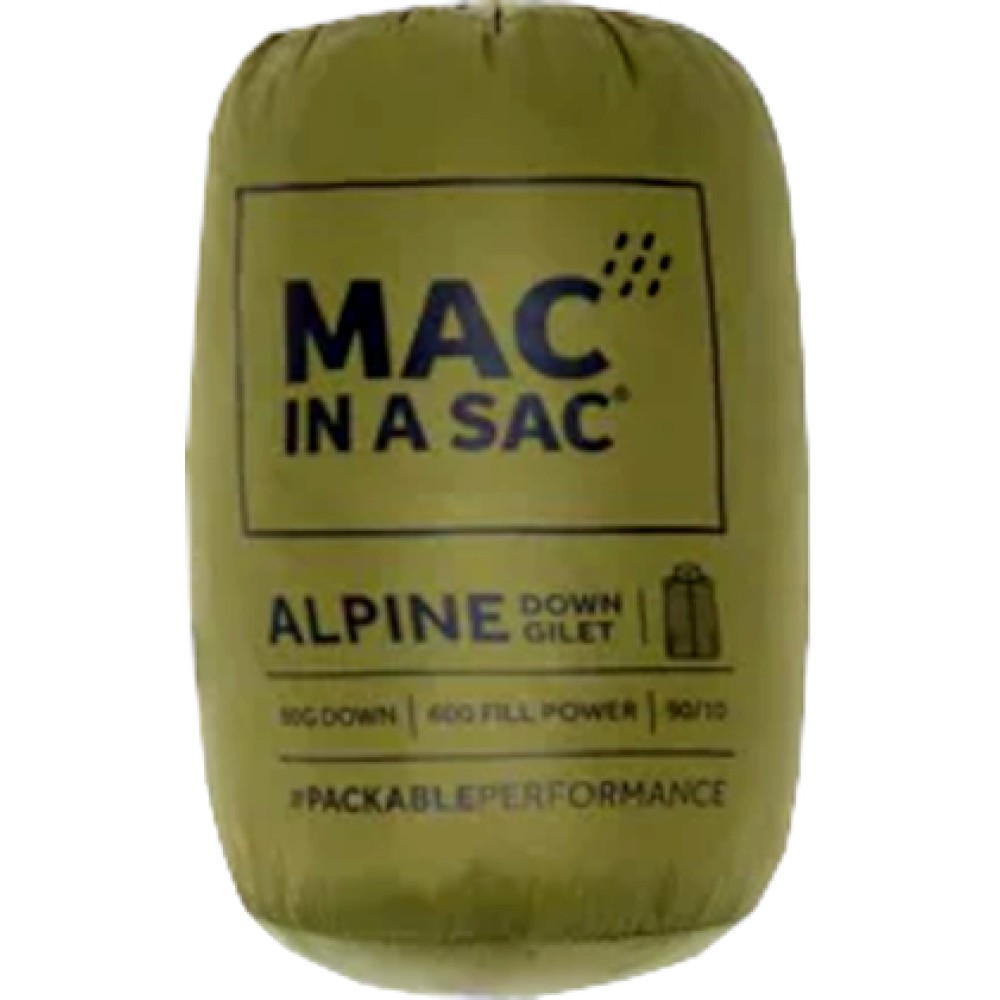 Πουπουλένιο γιλέκο ανδρικό MAC IN A SAC Alpine - χακί