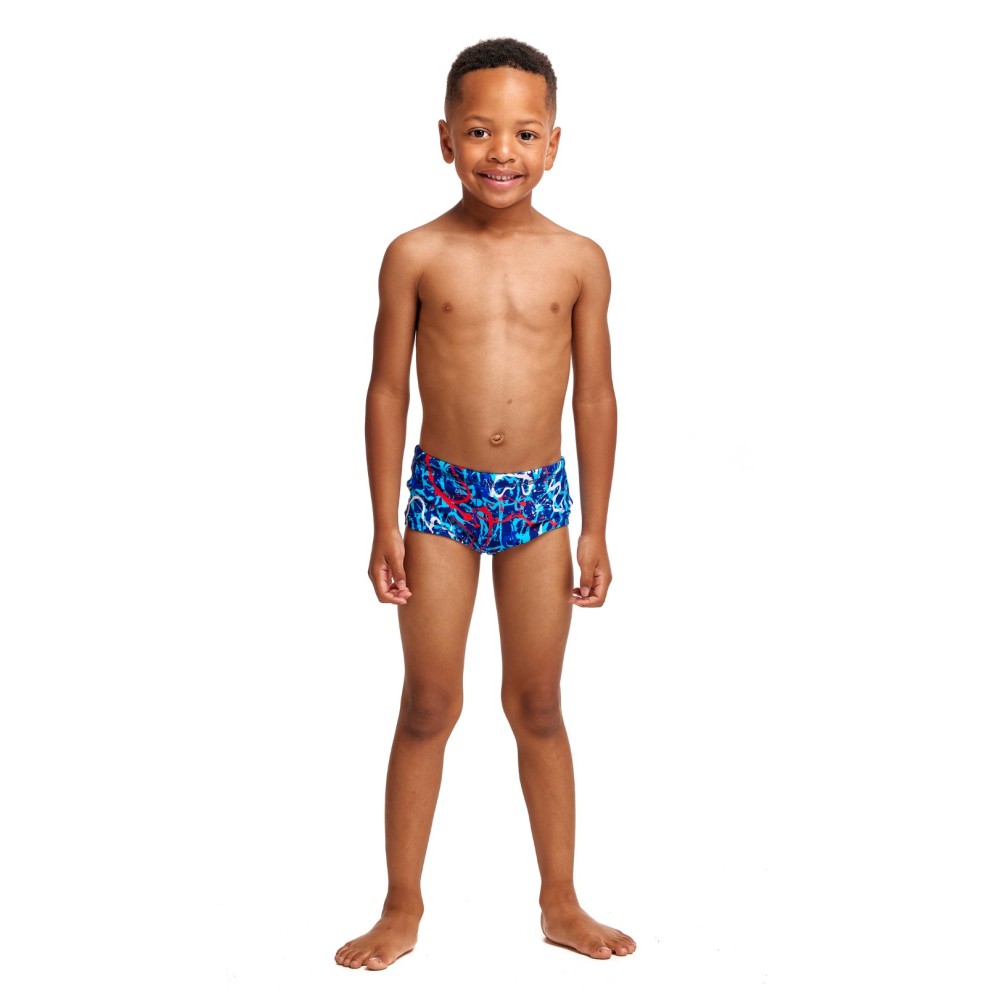 Παιδικό μαγιό FUNKY TRUNKS Printed boys - Mr Squiggle