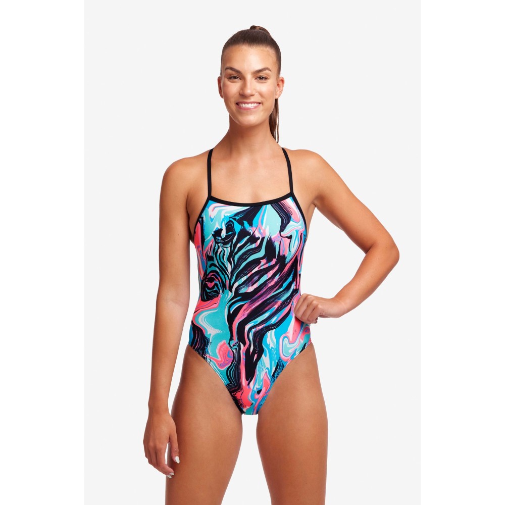 Γυναικείο μαγιό ολόσωμο FUNKITA Single Strength - Free Spirit