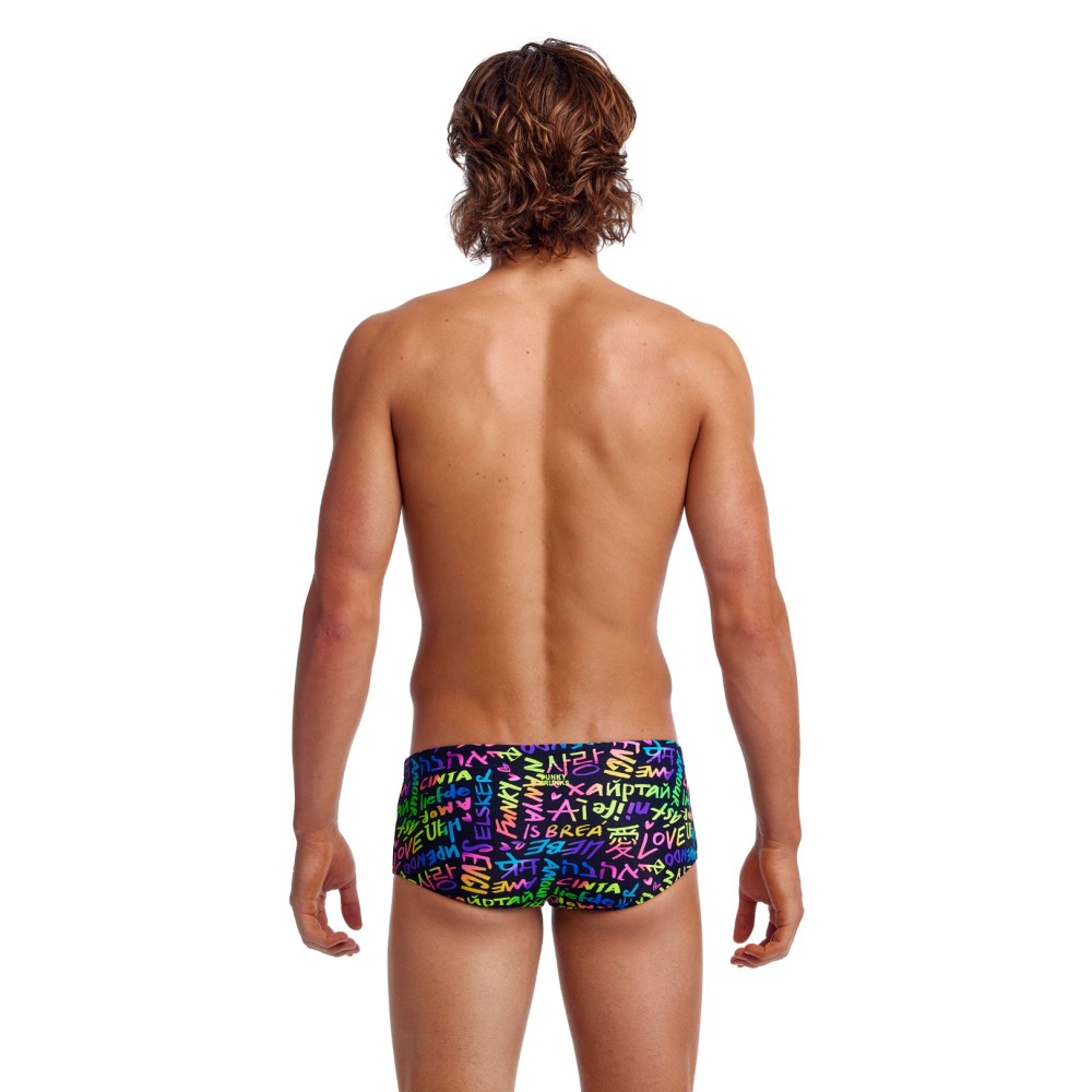 Ανδρικό μαγιό FUNKY TRUNKS Sidewinder - Love Funky
