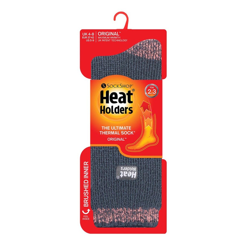 Γυναικείες κάλτσες HEAT HOLDERS Twist Crew - Twist Heel