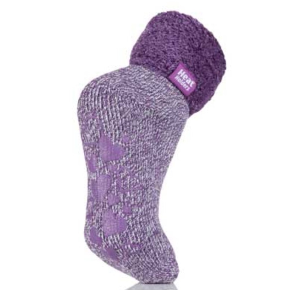 Γυναικείες κάλτσες HEAT HOLDERS Lounge - mauve / cream