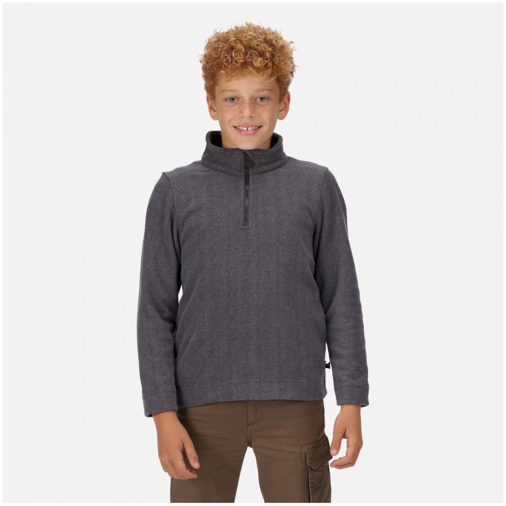 Παιδικό fleece REGATTA Cabe jr half zip - γκρι