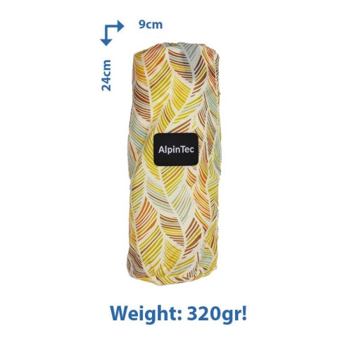 Πετσέτα ALPINTEC Microfiber DryFast Paint 90×180 - Boho