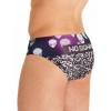 ΑΝΔΡΙΚΟ ΜΑΓΙΟ ARENA MEN'S CRAZY ARENA SWIM BRIEF NO SIGNAL μαύρο