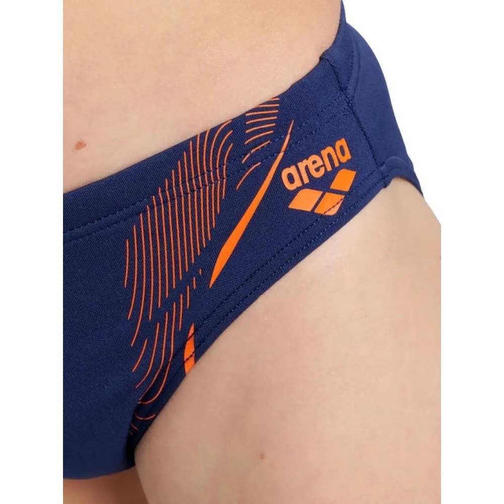 ΠΑΙΔΙΚΟ - ΕΦΗΒΙΚΟ ΜΑΓΙΟ ARENA SWIM BRIEFS GRAPHIC NAVY-MANGO