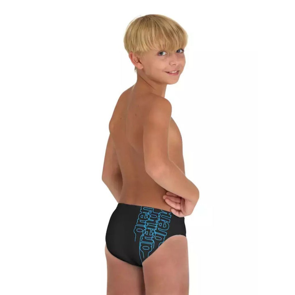 Παιδικό  - Εφηβικό μαγιό ARENA B SWIM GRAPHIC Black-Turquise
