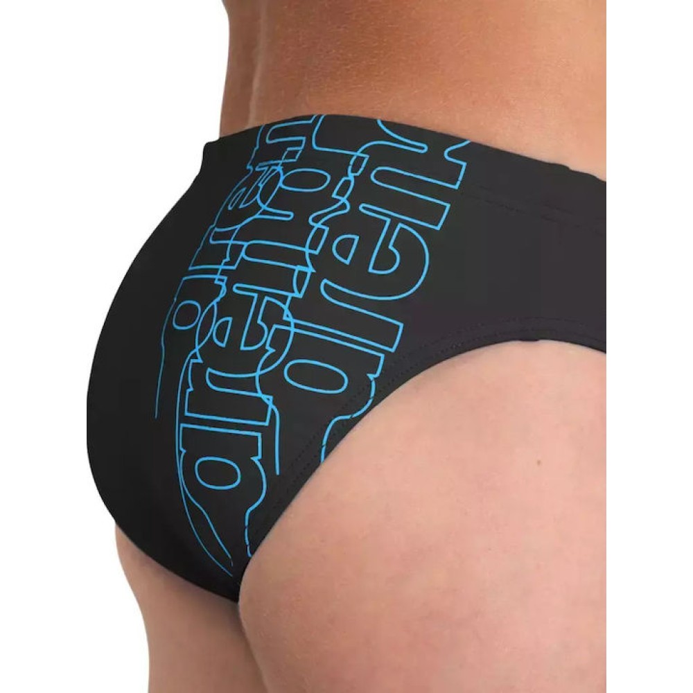 Παιδικό  - Εφηβικό μαγιό ARENA B SWIM GRAPHIC Black-Turquise