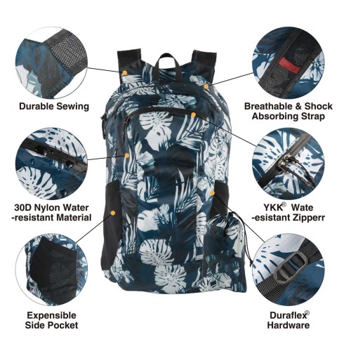 ALPINTEC BACKPACK | JOURNEY PRINT - Leaves