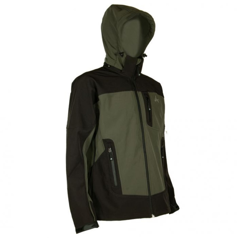Μπουφάν APU Softshell Himalaya II - χακί/μαύρο