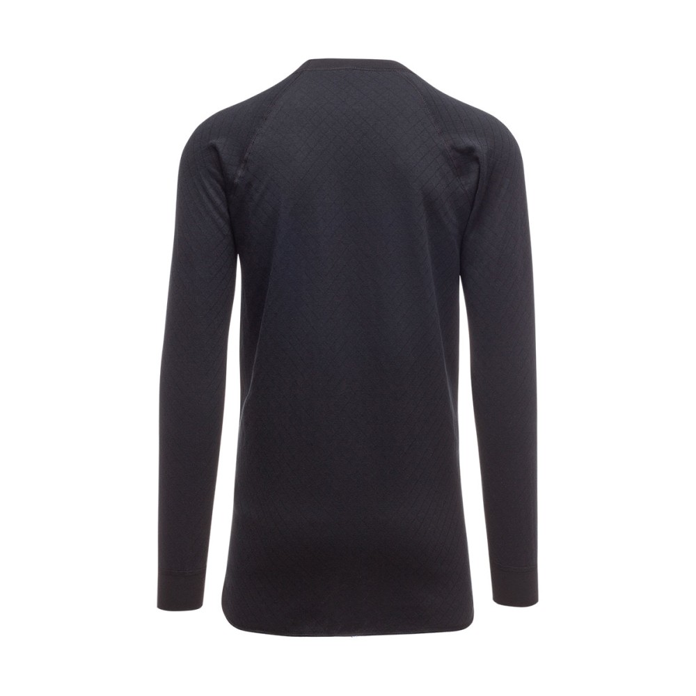 Ισοθερμική μπλούζα Thermowave Men Double Layer 210gsm (2IN1) with silver ion - Μαύρο