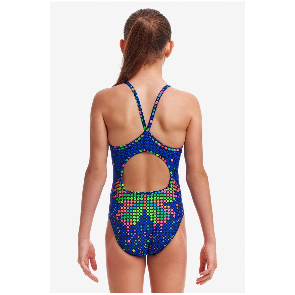 Παιδικό μαγιό ολόσωμο FUNKITA Girl's Diamond Back One Piece - B-Fly