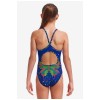 Παιδικό μαγιό ολόσωμο FUNKITA Girl's Diamond Back One Piece - B-Fly