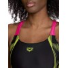 ΓΥΝΑΙΚΕΙΟ ΜΑΓΙΟ ARENA SWIM PRO BACK GRAPHIC Black - Freak Rose