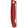 Πτυσσόμενο μαχαίρι καθαρισμού VICTORINOX - κόκκινο (11cm)