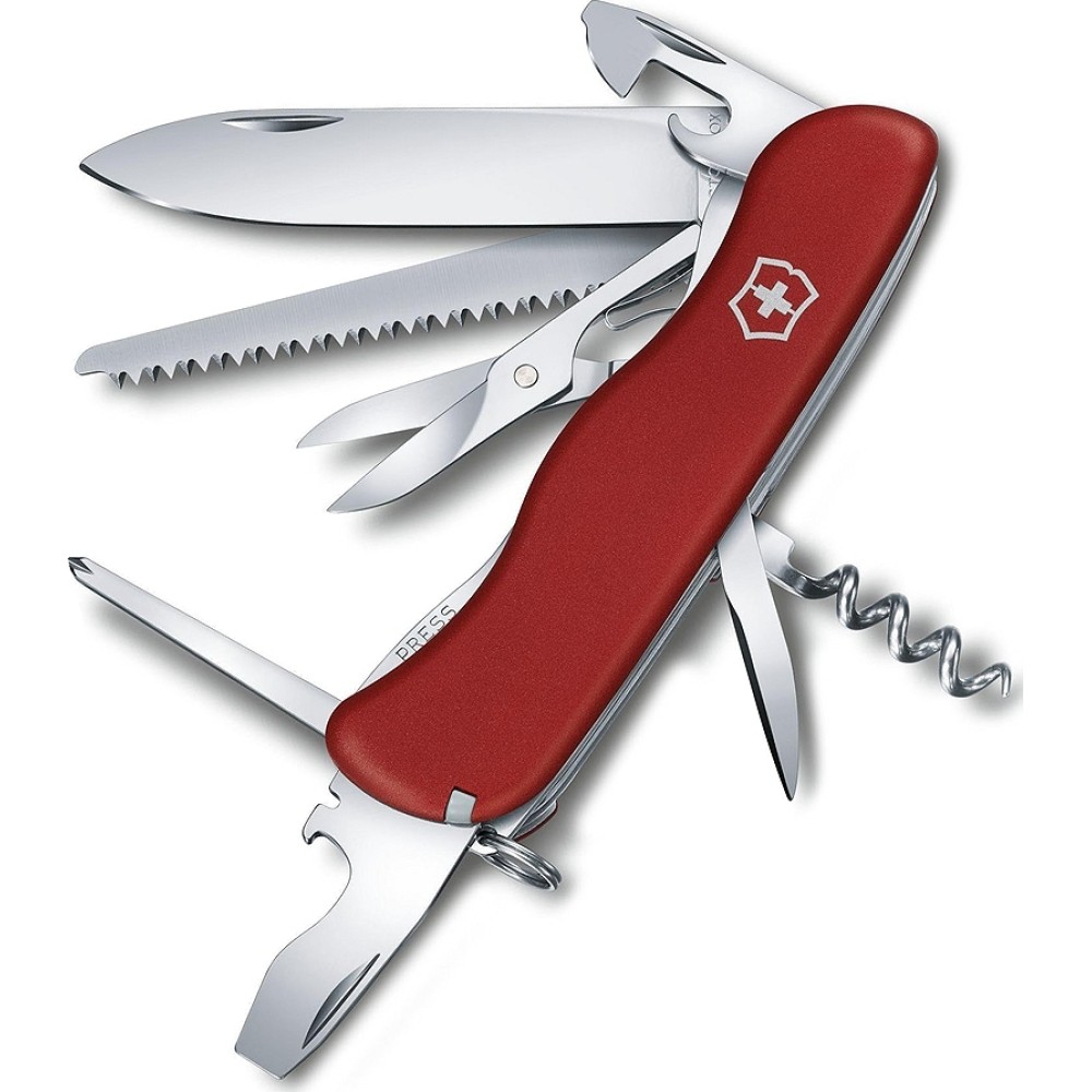 Ελβετικός σουγιάς VICTORINOX Outrider 0.8513 111mm Κόκκινο