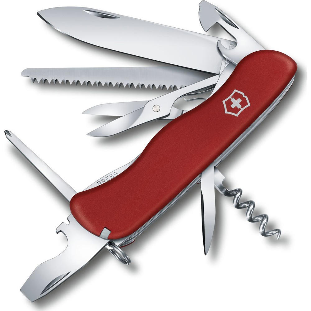 Ελβετικός σουγιάς VICTORINOX Outrider 0.8513 111mm Κόκκινο