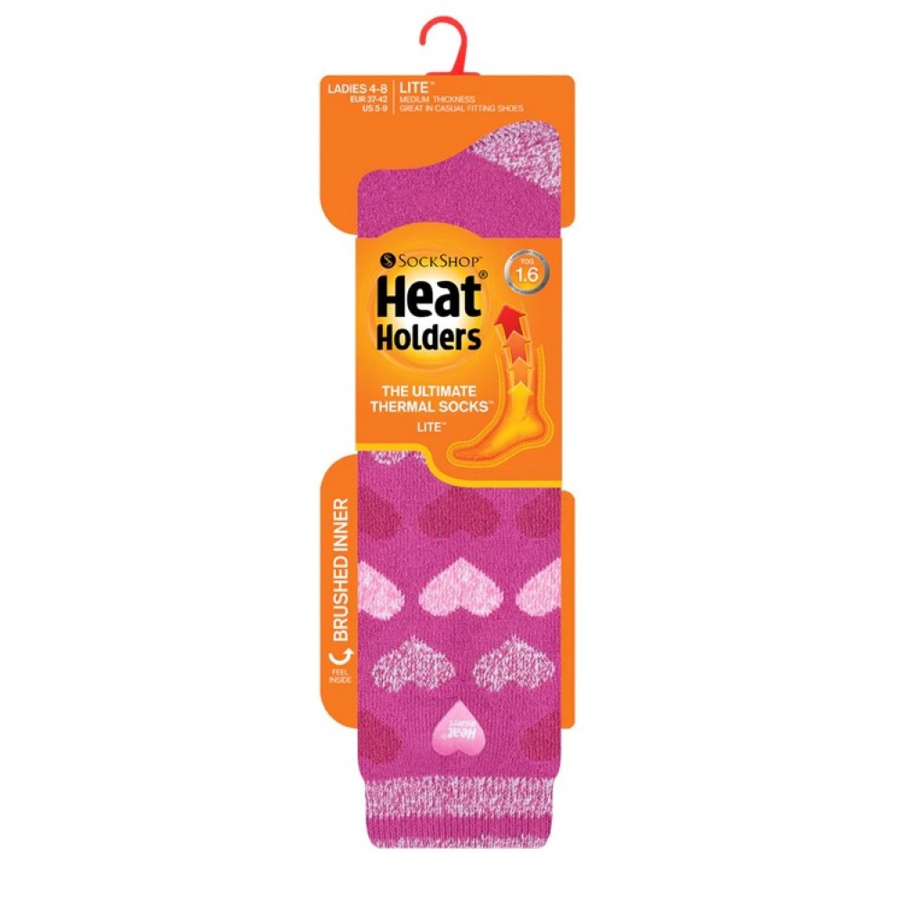 Γυναικείες κάλτσες HEAT HOLDERS Jacquard Long Lite - Shaw