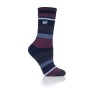 Γυναικείες ΚΑΛΤΣΕΣ HEAT HOLDERS Jacquard Lite - Navy/Purple
