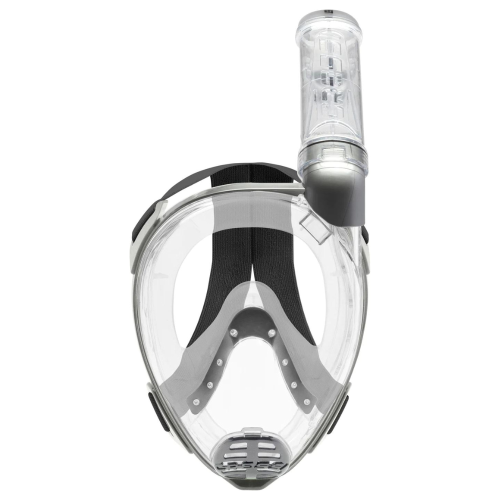 Cressi BARON FULL FACE MASK ΔΙΑΦΑΝΟ/ΑΣΗΜΙ S/M