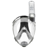 Cressi BARON FULL FACE MASK ΔΙΑΦΑΝΟ/ΑΣΗΜΙ S/M