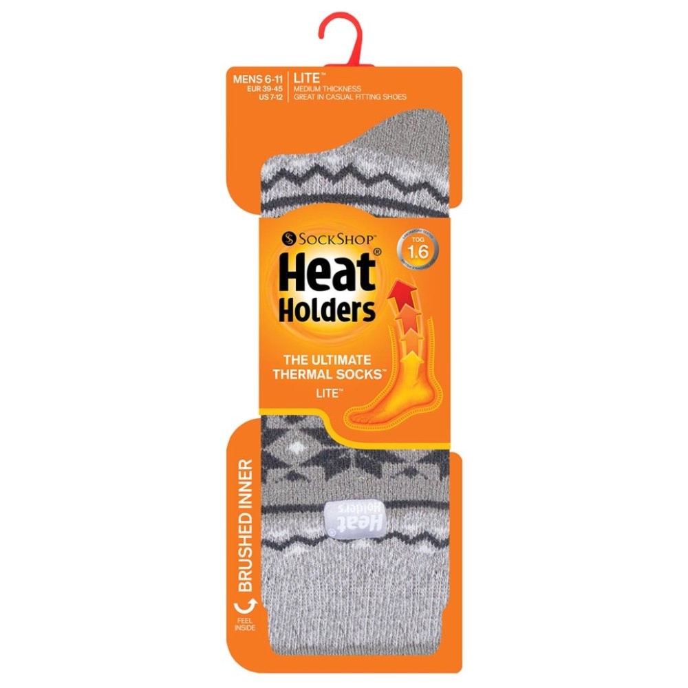 Ανδρικές Κάλτσες HEAT HOLDERS Jacquard Lite - Fairisle