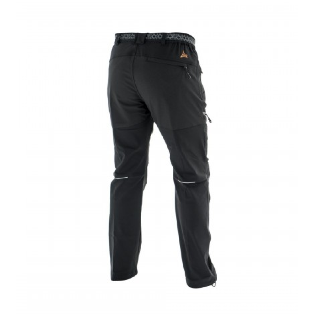 Apu Softshell Makalu Ανδρικό Παντελόνι Πεζοπορίας Μαύρο