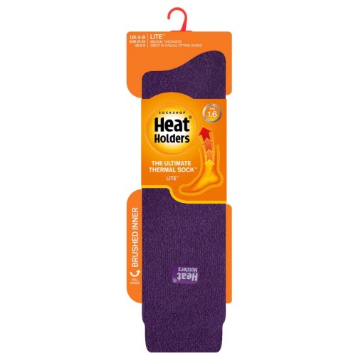 Γυναικείες κάλτσες HEAT HOLDERS Lite Long - μωβ