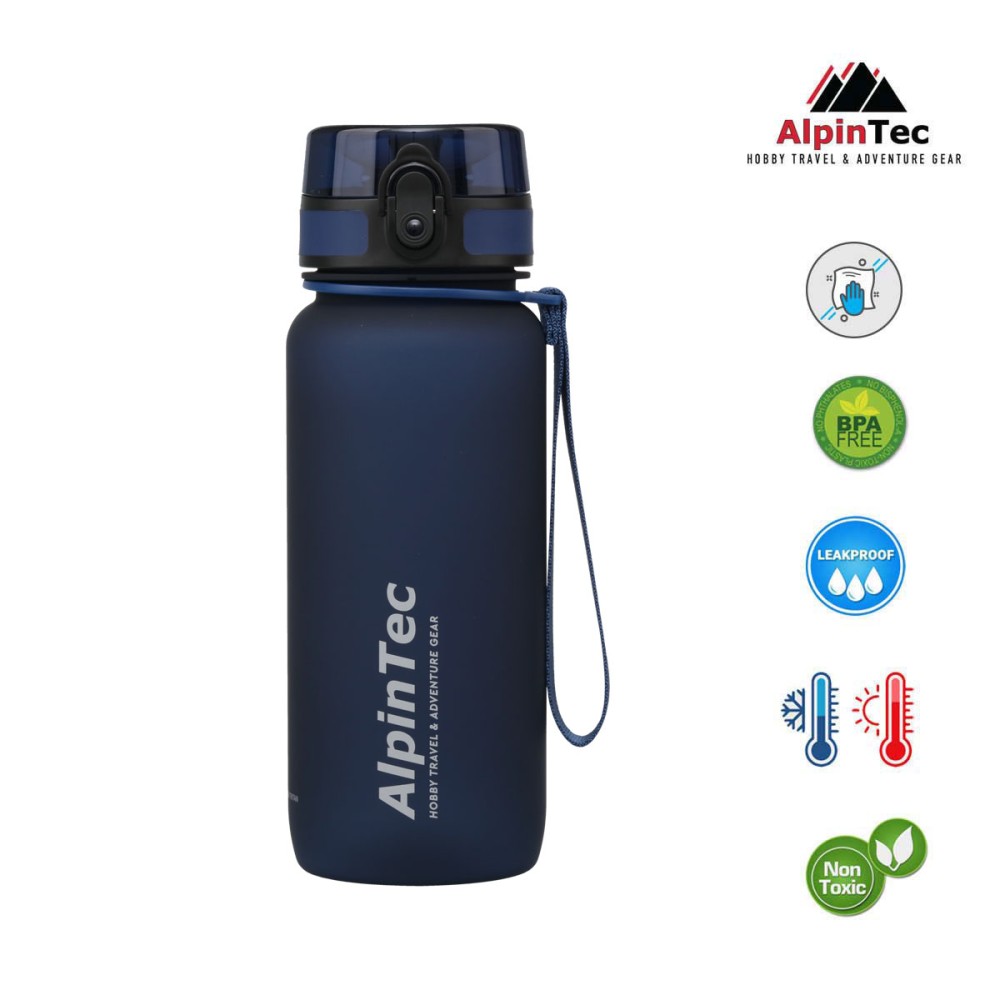 Παγούρι ALPINTEC 650ml - σκούρο μπλε