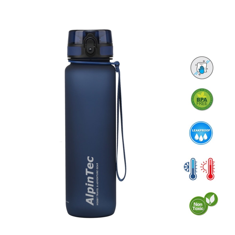 Παγούρι ALPINTEC 1000ml - σκούρο μπλε