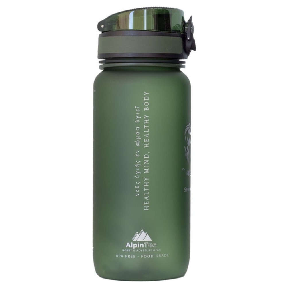 Παγούρι ALPINTEC Spartan Warrior 650ml - σκούρο πράσινο