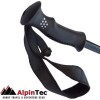 Μπατόν πεζοπορίας ALPITEC Eagle antishock - μαύρο