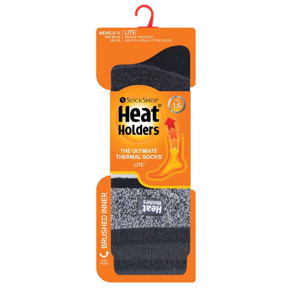 Ανδρικές Κάλτσες HEAT HOLDERS Jacquard Lite - Block Stripe