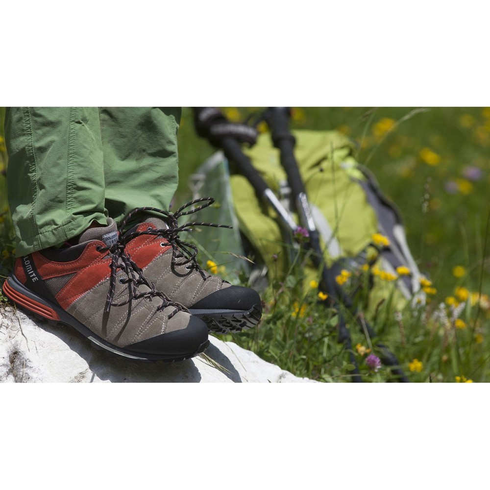 ΠΑΠΟΥΤΣΙΑ DOLOMITE DIAGONAL PRO GTX  80305 Mud Grey/Ochre Red