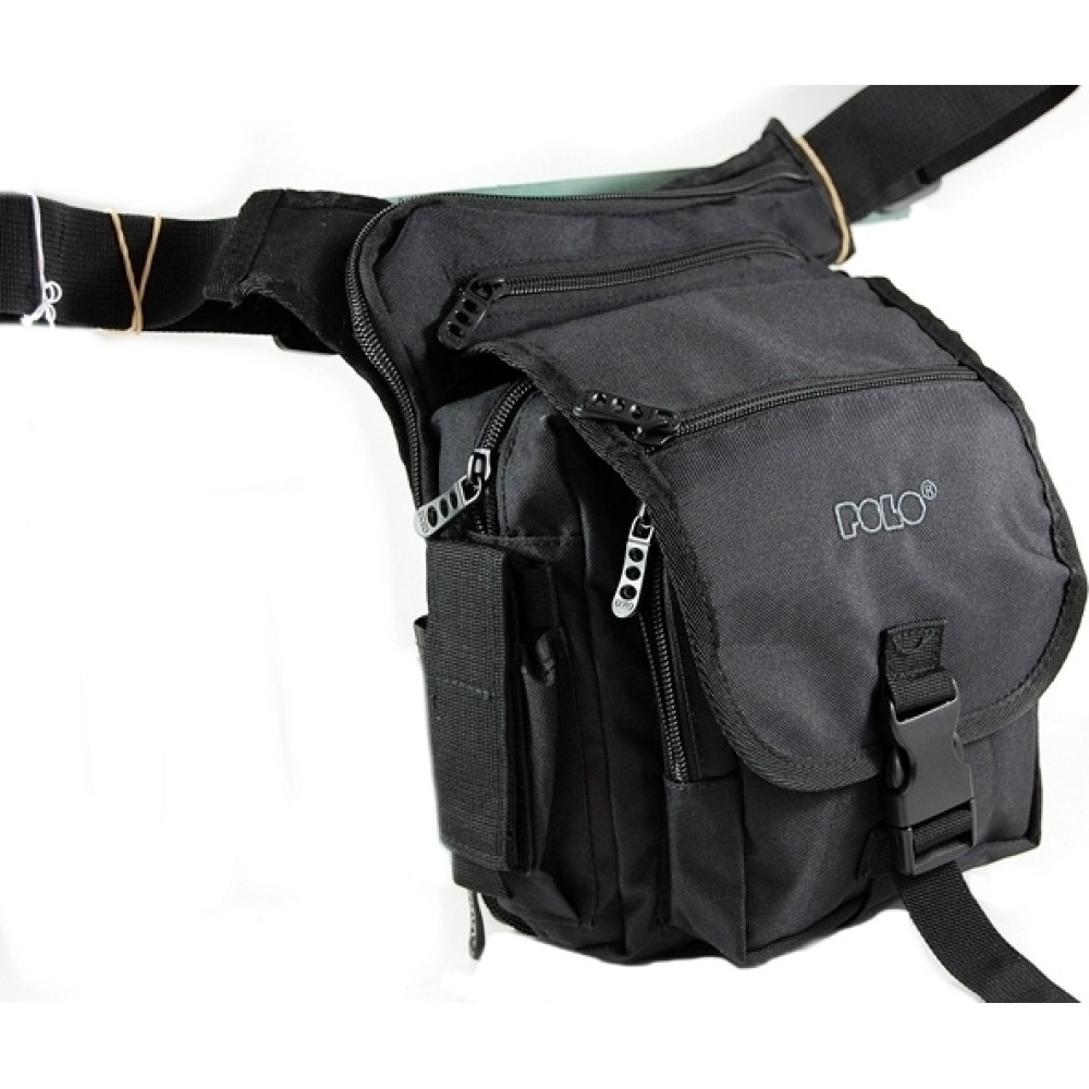 ΤΣΑΝΤΑΚΙ Polo Shoulder Gun Black