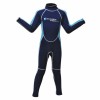 Στολή κολύμβησης - κατάδυσης SCUBA FORCE Saily Junior 3mm - μαύρο / μπλε