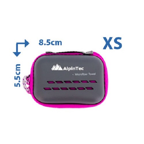 Πετσέτα ALPINTEC Microfiber DryFast 30×50 - φούξια