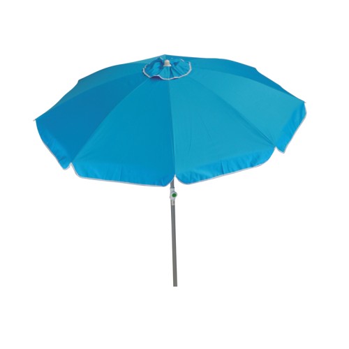 ΟΜΠΡΕΛΑ ΠΑΡΑΛΙΑΣ SABBIA Fiberglass ?200cm ΜΠΛΕ