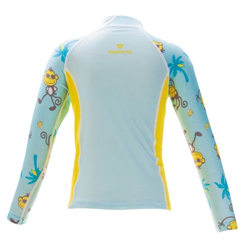 RASHGUARD VAQUITA Παιδικό Σχέδιο Monkeys – Μακρύ Μανίκι