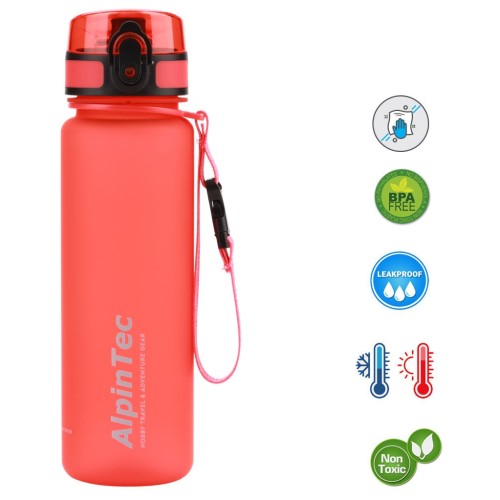 Παγούρι ALPINTEC 500ml - πορτοκαλί