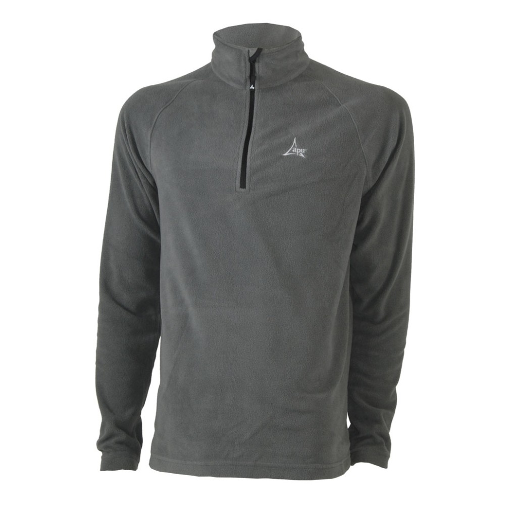 Μπλούζα Fleece APU Api Half Zip Γκρι