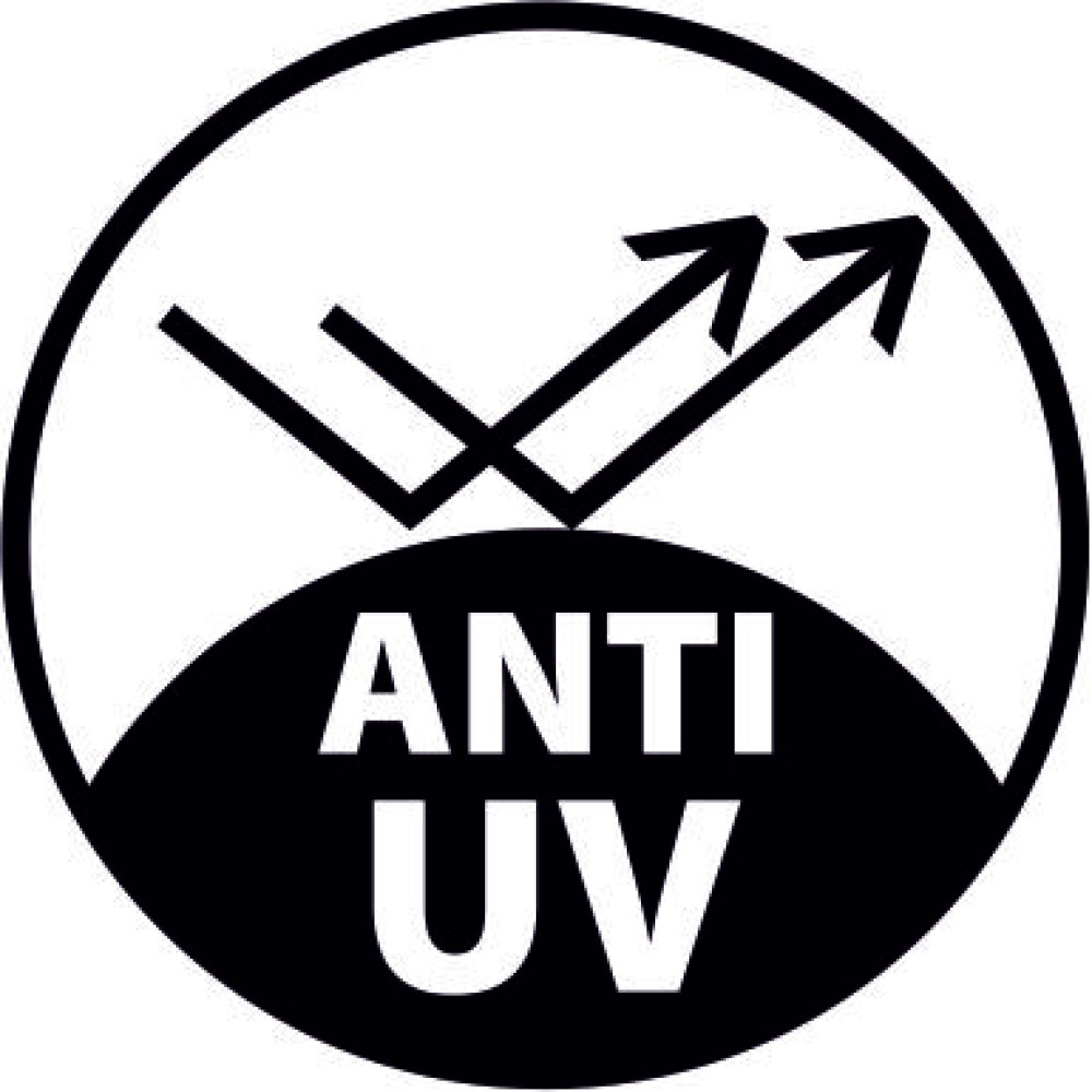 DISPAN Παντελόνι ελαστικό ελαφρύ UV μαύρο