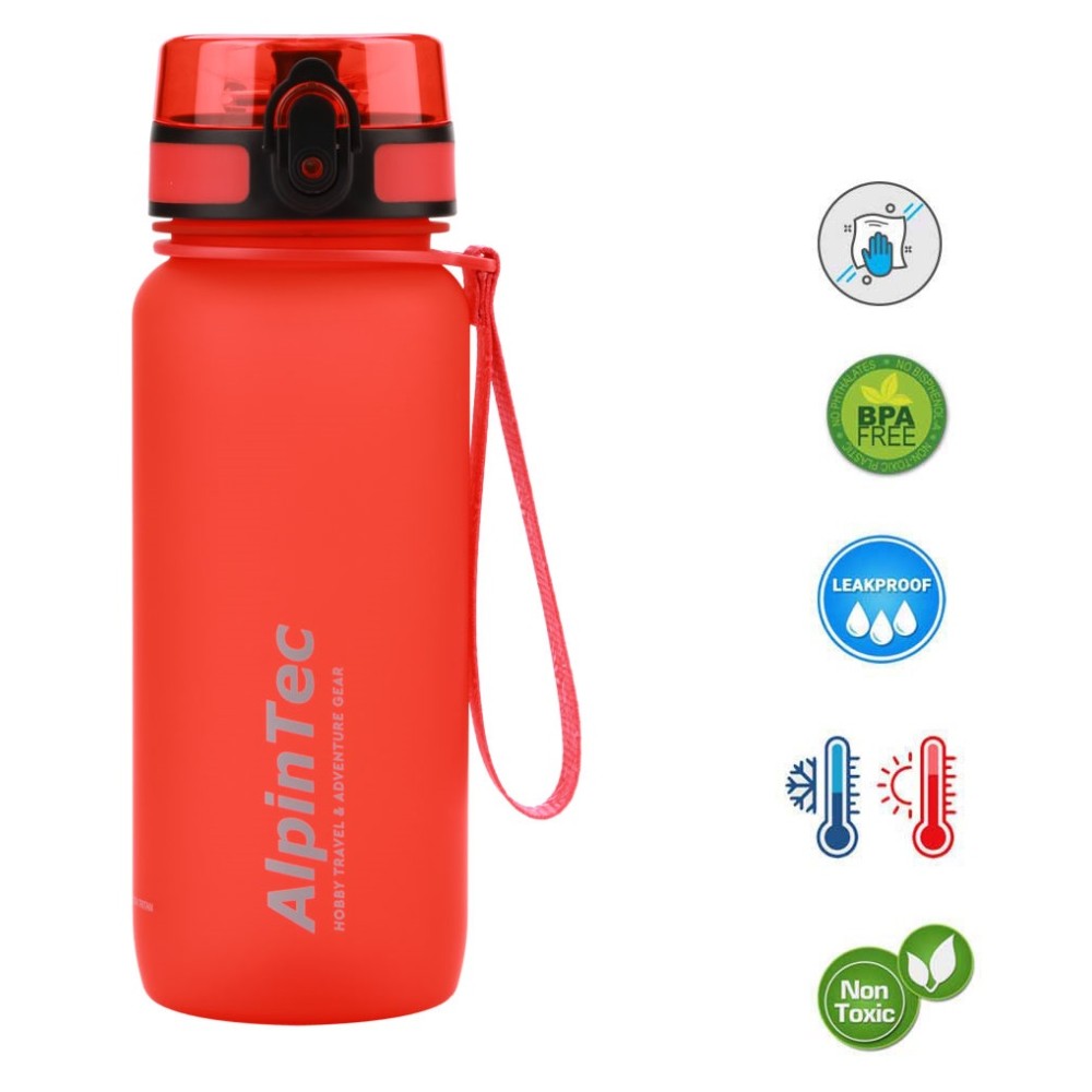 Παγούρι ALPINTEC 650ml - πορτοκαλί