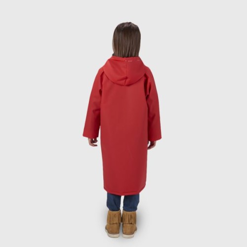Παιδική αδιάβροχη καπαρντίνα ANORAK Walker® flex – x long - κόκκινη
