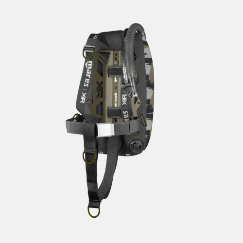 ΡΥΘΜΙΣΤΗΣ ΠΛΕΥΣΤΟΤΗΤΑΣ  BACK MOUNT MARES - TACTICAL GREEN SET