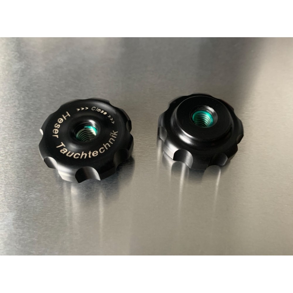 HESER BACKUP Backplate Nut Set Metric M8