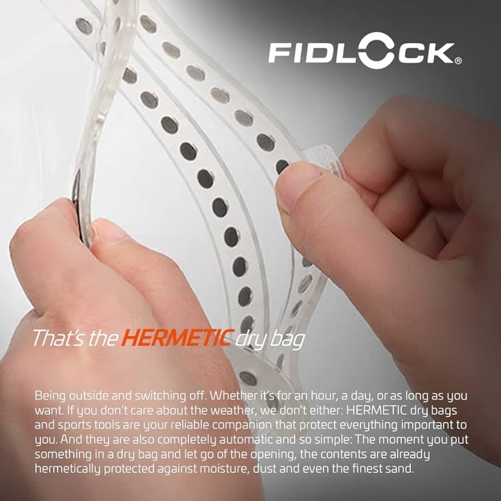 FidLock HERMETIC MAXI Στεγανή Θήκη 15X19 CM // Μαύρο