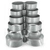 HESER BACKUP Ανοξείδωτα τσέρκια για διπλές 10ltr / 12ltr