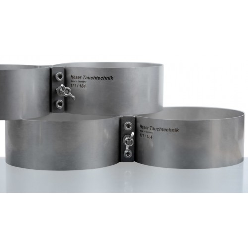 HESER BACKUP Ανοξείδωτα τσέρκια για διπλές 10ltr / 12ltr